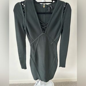 Marciano Dress Dark Green XS Long sleeve